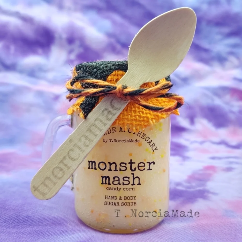 Monster Mash🎃 Hand & Body Sugar Scrub: Candy Corn - Picture 1 of 1